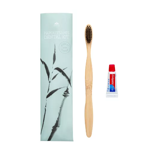 Dental Kit Bamboo (Stone Paper)