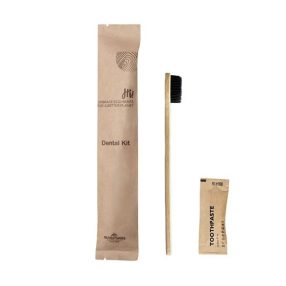 Dental Kit - Bamboo (Kraft Paper Sachet)