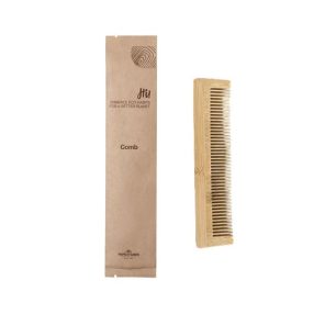Hair Comb - Bamboo (Kraft Paper Sachet)