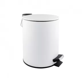 Simex Pedal bin 3L white