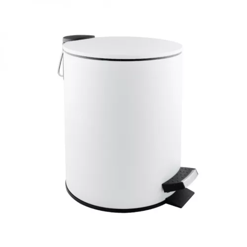 Simex Pedal bin 5L white