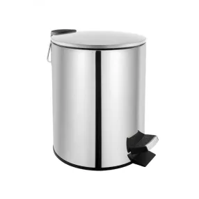 Simex Pedal bin 5L shinny