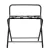 Metal hotel suitcase rack