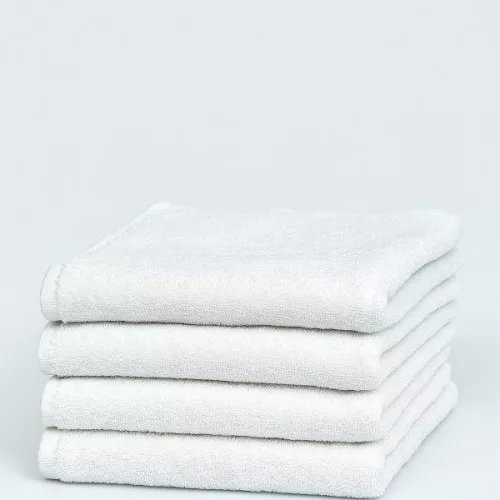 TOWEL WHITE 400 gr PLAIN 100X150cm
