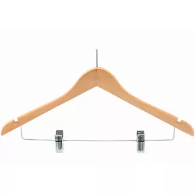 Anti-theft hanger with trouser clip