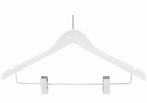 Anti-theft hanger with trouser clip