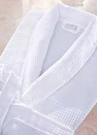 ROBE WHITE waffle weave SIZE s