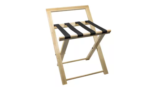 GAMMA Hotel suitcase rack with backrest