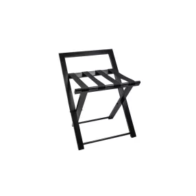 ZÉTA Hotel suitcase rack with backrest