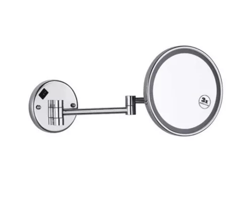 Wall mounted cosmetic mirror