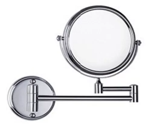 Wall mounted cosmetic mirror