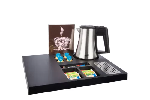 Siesta tray with 0,5L kettle, without cups