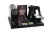 Siesta tray with 0,5L black kettle and 2 black cups