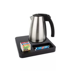 Slim tray with 1L kettle, without cups