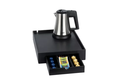 Space tray with 0,5L kettle, without cups