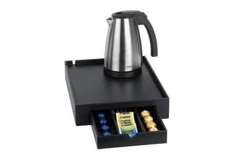 Space tray with 1L kettle, without cups