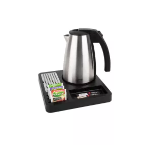 Square tray with 1L kettle, without cups