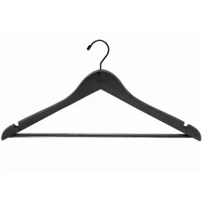 Multi-functional wooden hanger