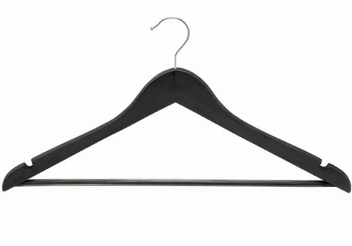 Multi-functional wooden hanger
