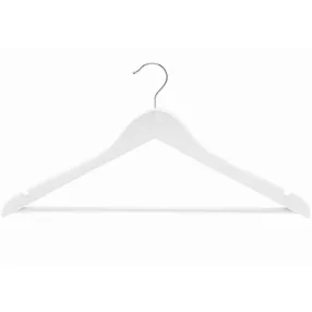 Multi-functional wooden hanger