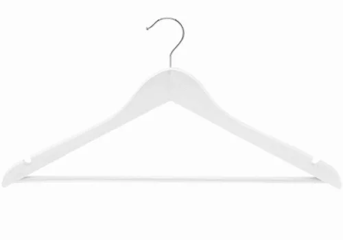 Multi-functional wooden hanger