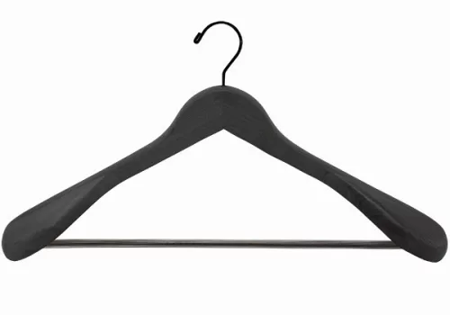 Wooden coat hanger