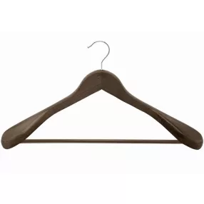 Wooden coat hanger