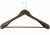 Wooden coat hanger