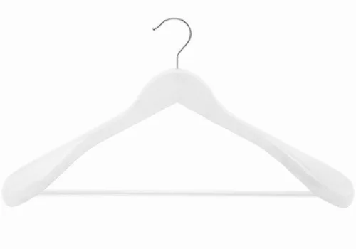 Wooden coat hanger